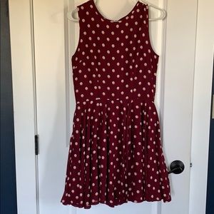 Maison Jules dress. Maroon. Size medium or 4/6.